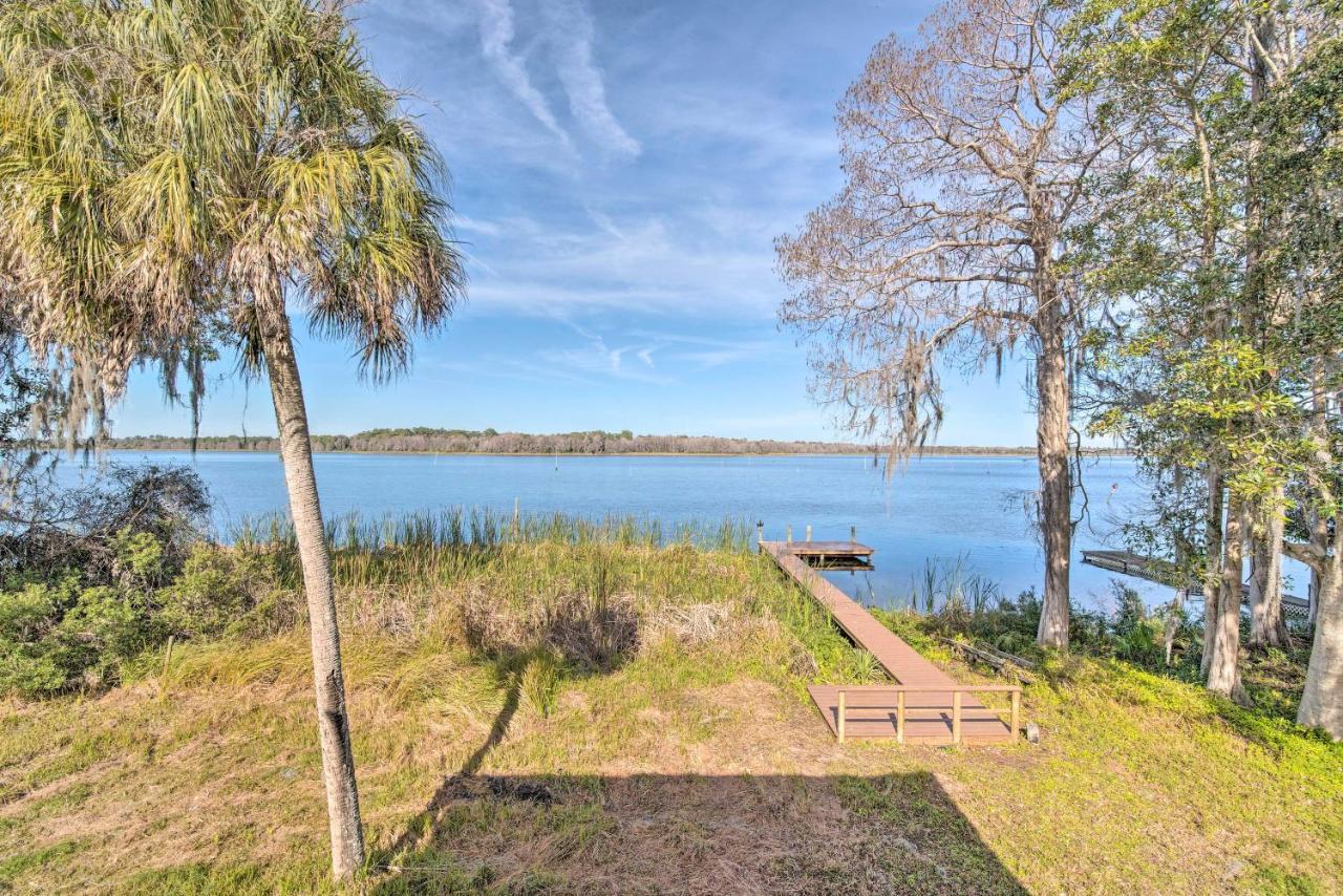 Lakefront Crystal River Home With Private Dock! Экстерьер фото