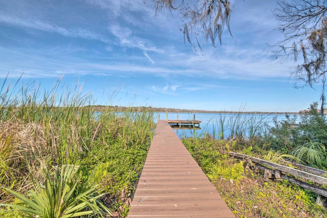 Lakefront Crystal River Home With Private Dock! Экстерьер фото
