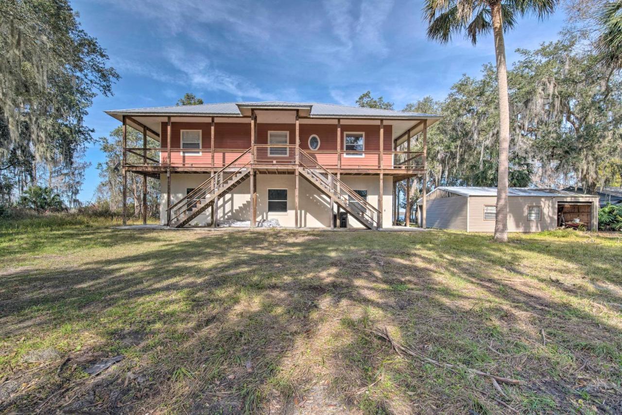 Lakefront Crystal River Home With Private Dock! Экстерьер фото
