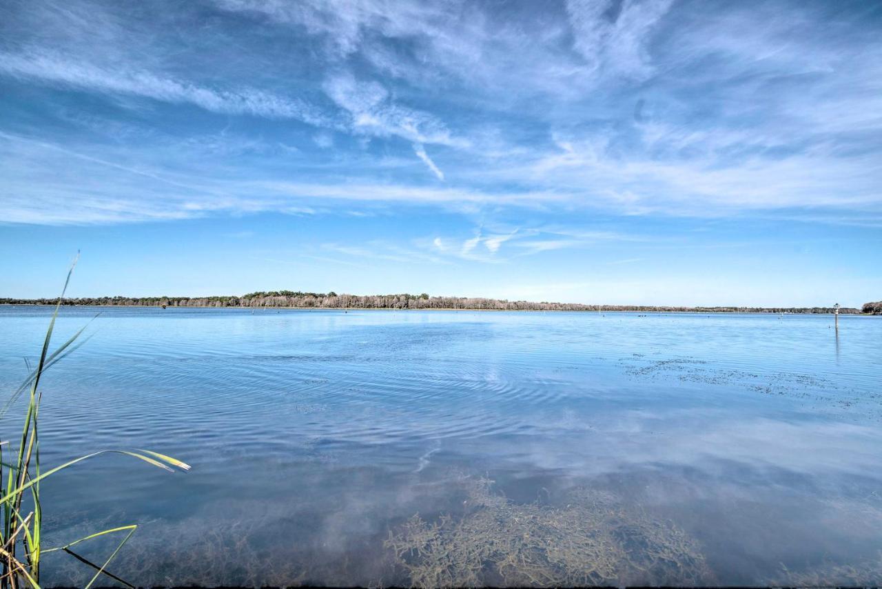 Lakefront Crystal River Home With Private Dock! Экстерьер фото