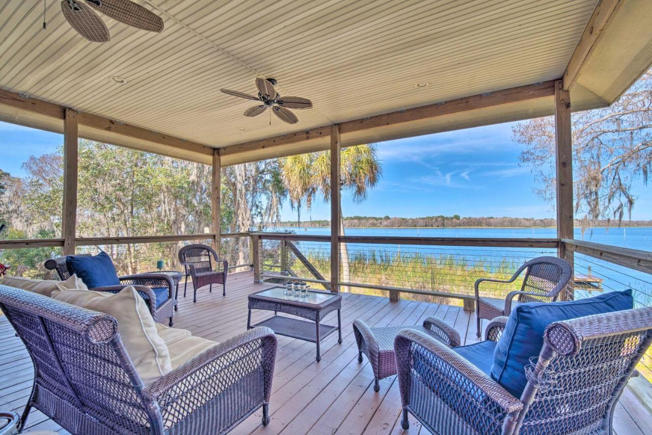 Lakefront Crystal River Home With Private Dock! Экстерьер фото